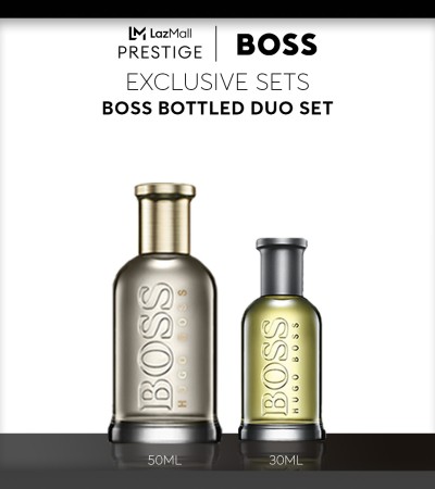 BOSS Bottled Duo Set - Eau de Parfum 100ml + Eau de Toilette 30ml